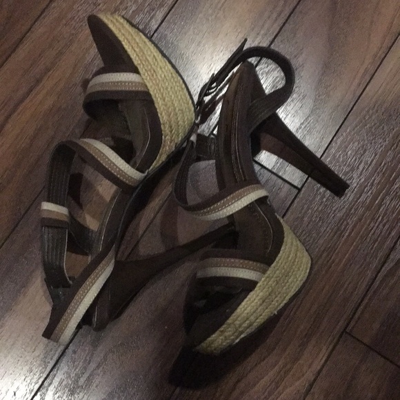 ANNE MICHELLE open toe Platform Heels Size 8 - Picture 6 of 9